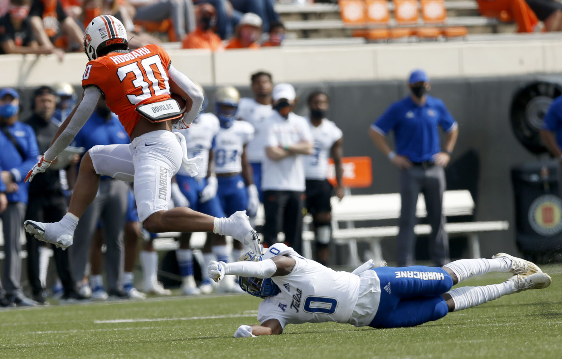 OSU legend Thurman Thomas on Chuba Hubbard: 'I’m looking forward to seeing him up close and in person'